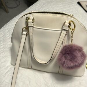 Coach Leather White Bag
